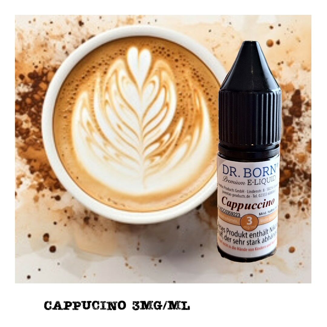 Cappuccino 10ml 3 mg/ml 