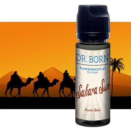 Aroma Konzentrat Sahara Sun 10ml in 120ml Leerflasche Aroma Konzentrat Sahara Sun 10ml in 120ml Leerflasche