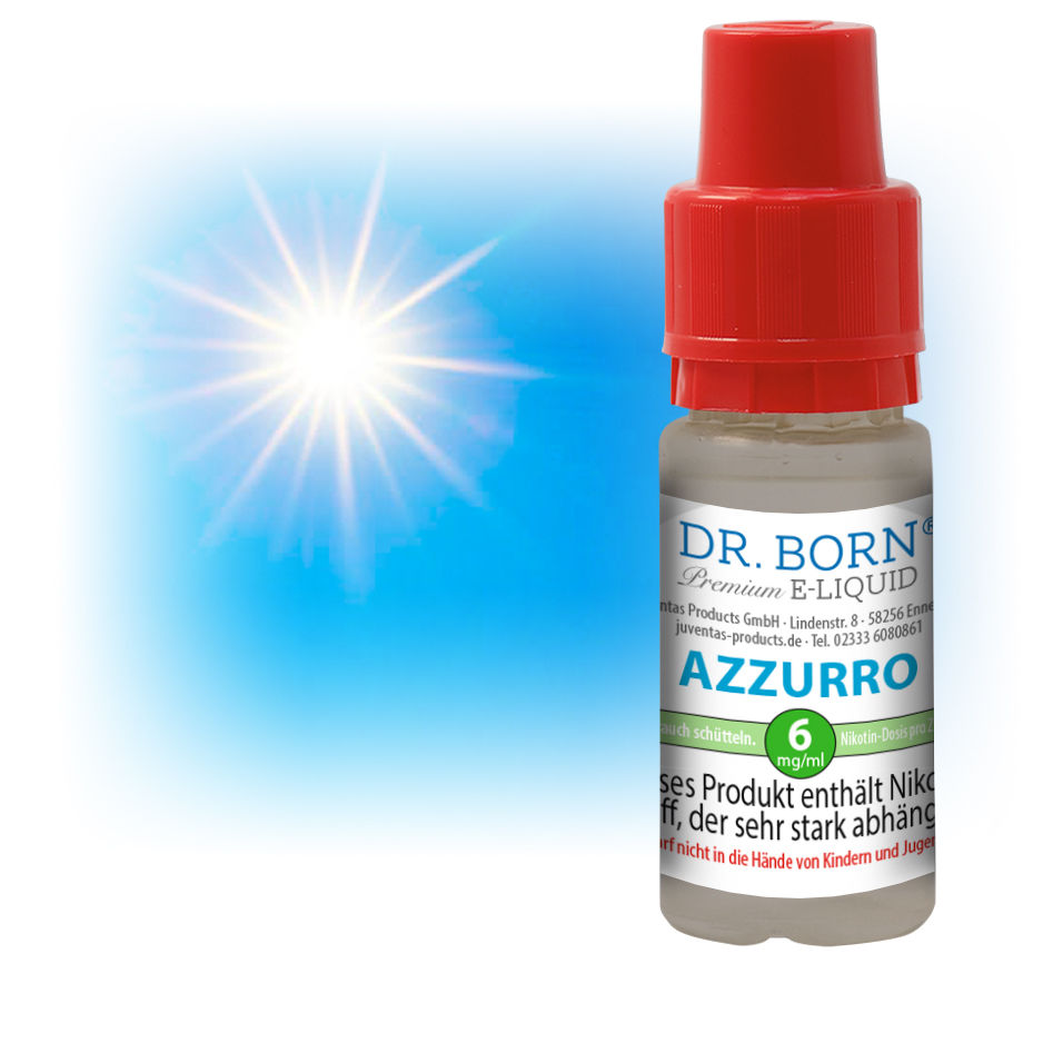 Azzuro 10ml 6mg/ml (PG Frei)