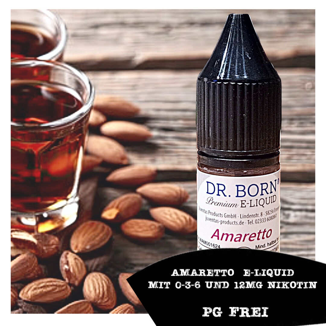 Amaretto 10ml e-Liquid (PG Frei)