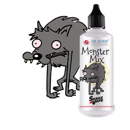 Shake4Vape Monster Mix 4mg/ml 80ml + 2x 10ml 20mg/ml Shots Shake4Vape Monster Mix 4mg/ml 80ml + 2x 10ml 20mg/ml Shots