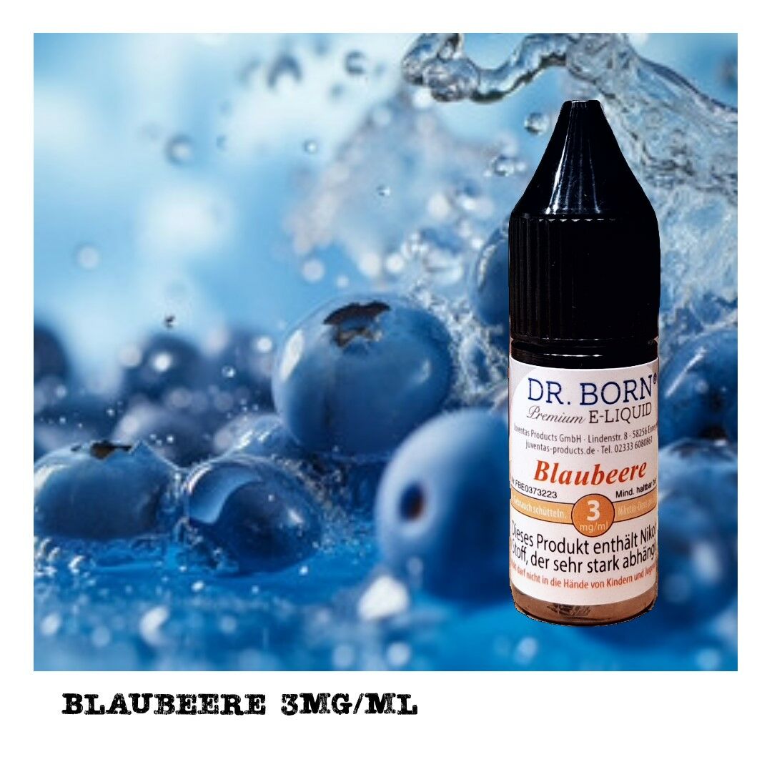 Blaubeere 10ml 3mg/ml 