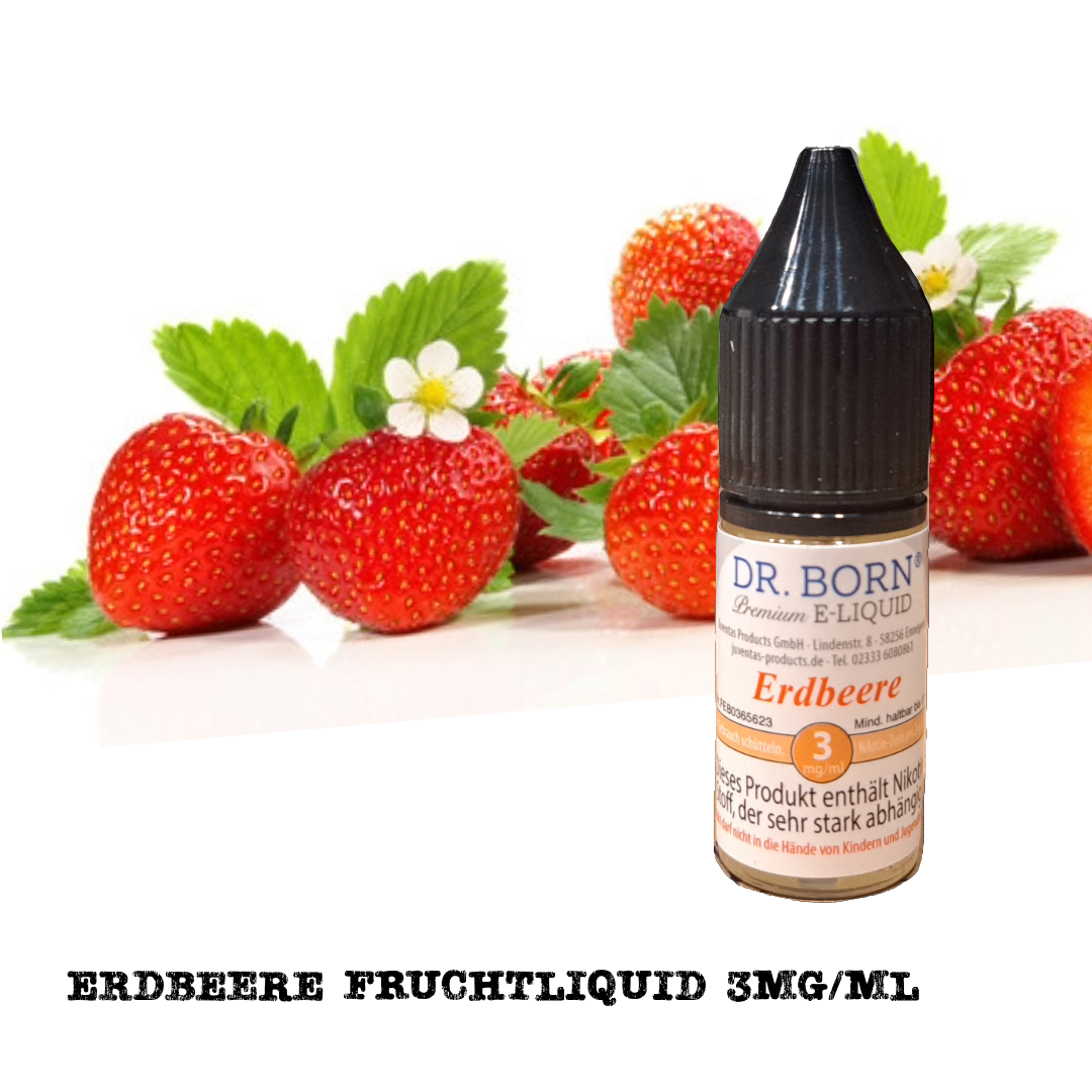 Erdbeere 10ml 3 mg/ml 