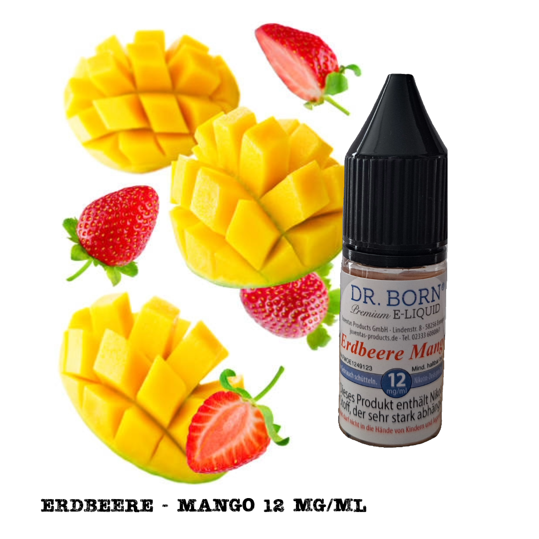 Erdbeere Mango 10ml 12mg/ml