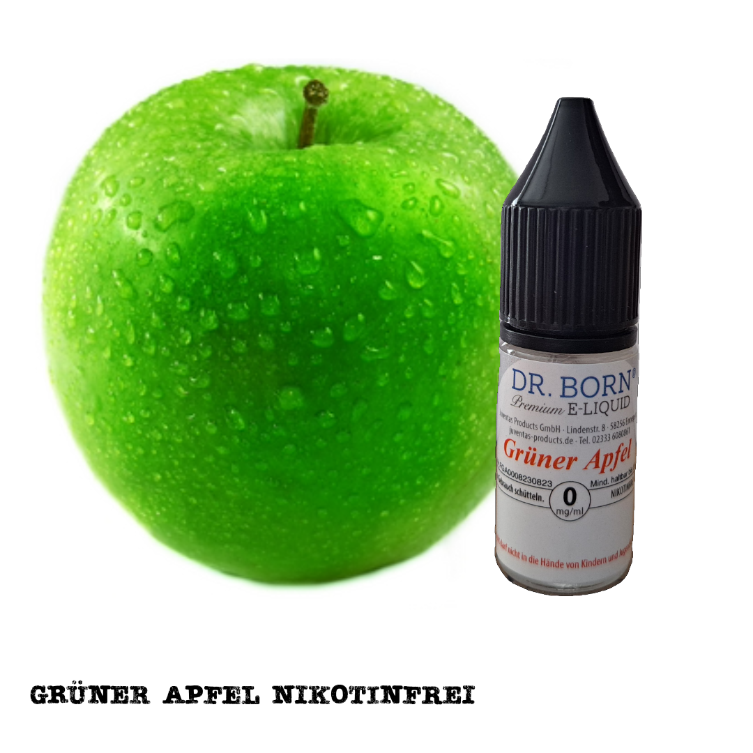 Grüner Apfel NIKOTINFREI 10ml