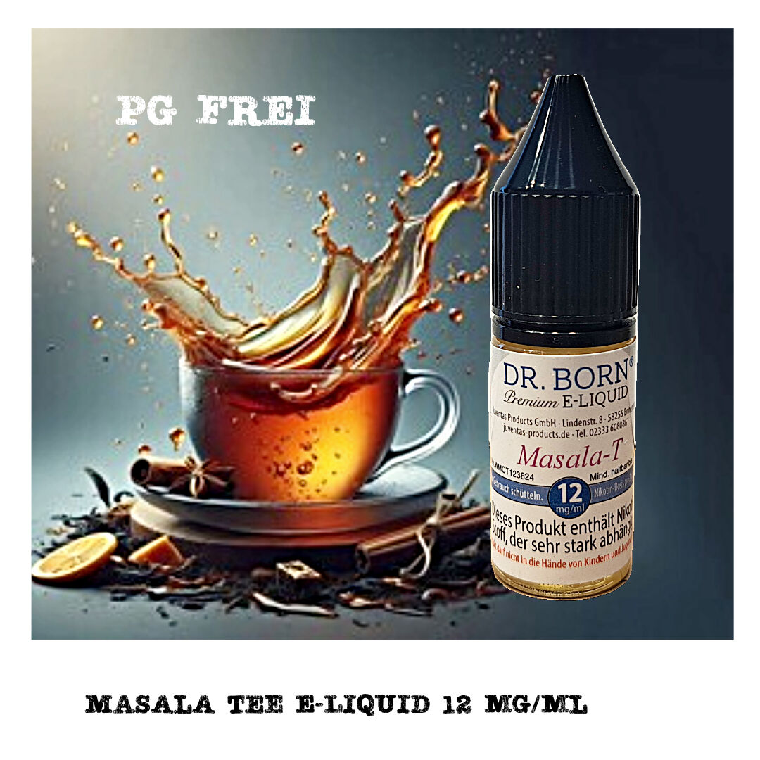 Masala T.  10ml 12mg/ml (PG Frei)