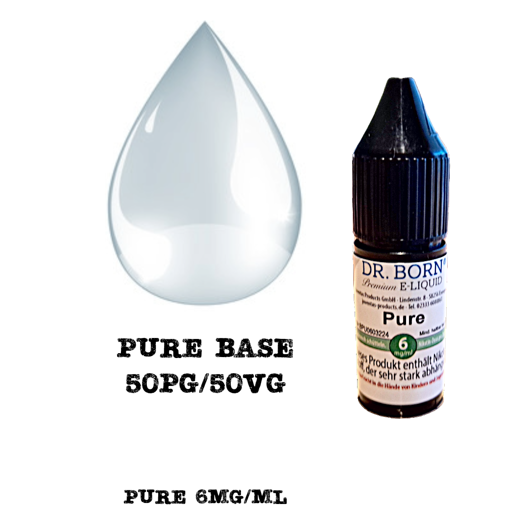 Pure 6mg/ml 10ml Nikotinshot Pure 6mg/ml 10ml Nikotinshot